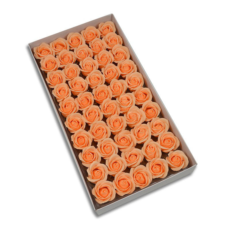 Three-layer Rose Soap Flower Head Simulation Flower Soap Flower Bouquet