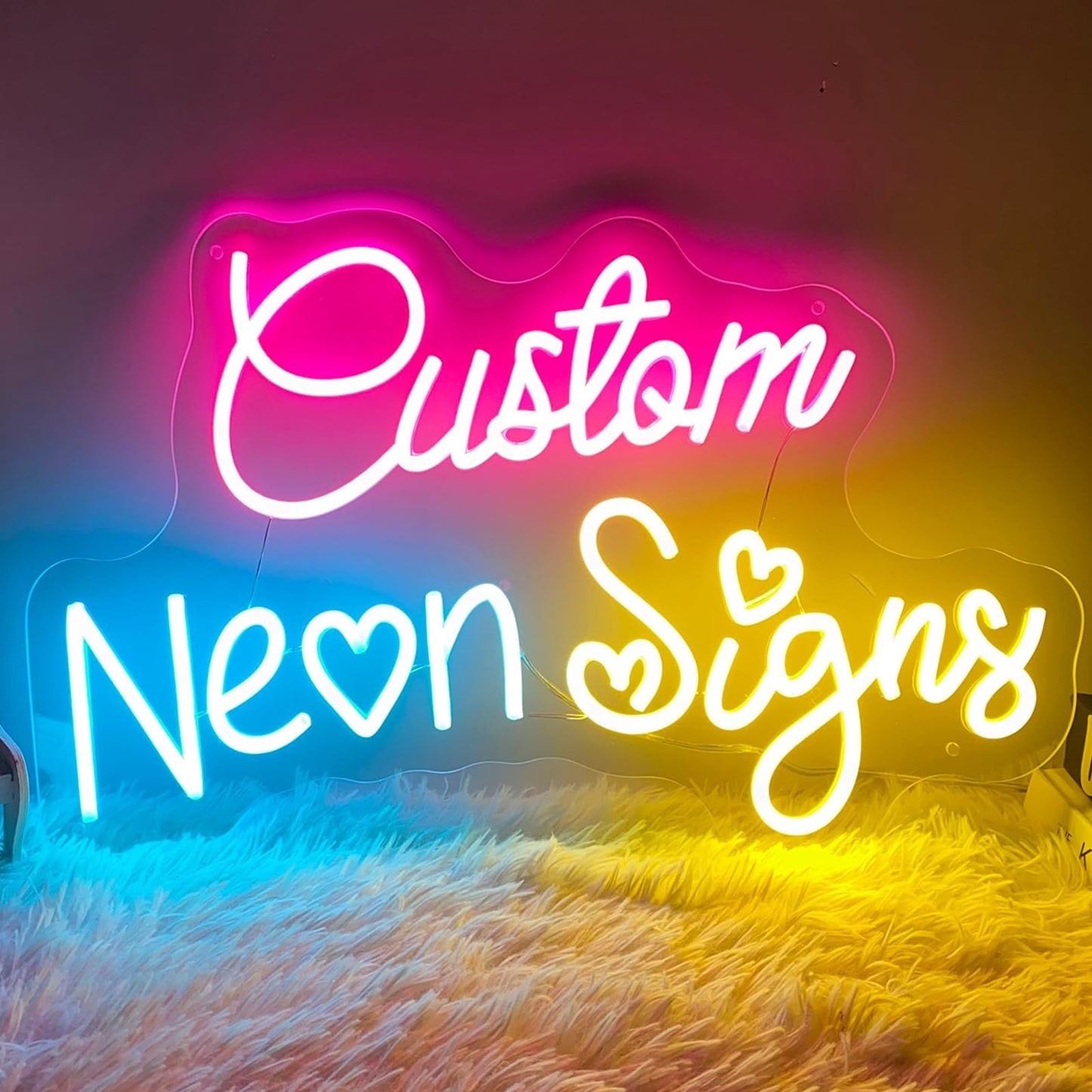 Custom Neon Signs, Neon Name Sign for Wall Decor Personalized LED Sign Custom Neon Lights for Wedding Birthday Party Light, Christmas Decoration Gift