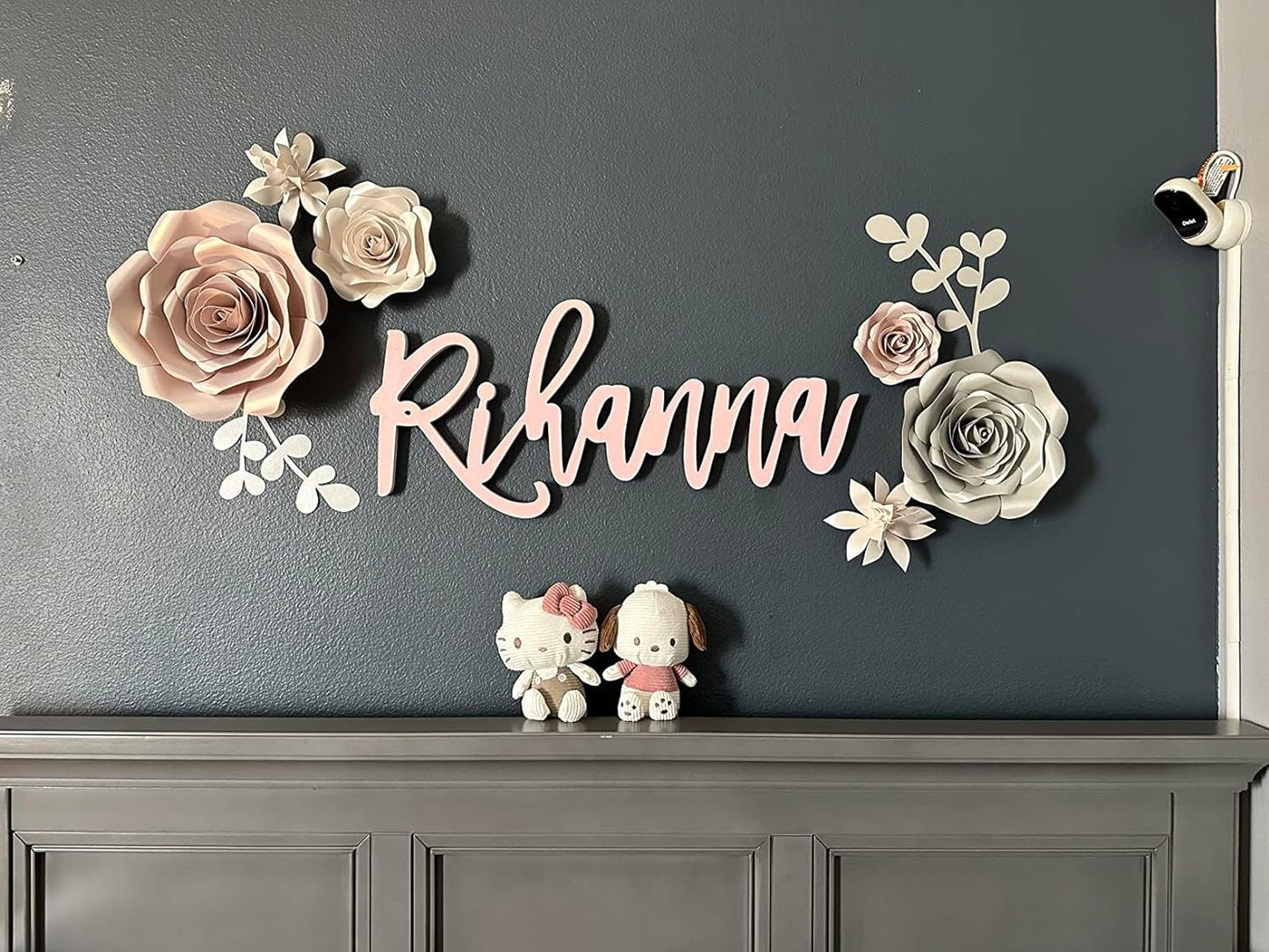 Personalized Custom Wood Name Sign, Nursery Name Sign, Family Name Signs, Choice of Size & Fonts!